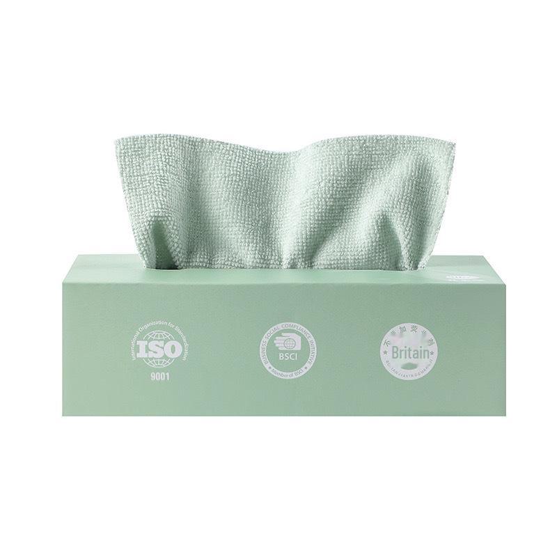 Vytahovací silná houbička na drhnutí z mikrovlákna - Opakovaně použitelná savá utěrka do kuchyně