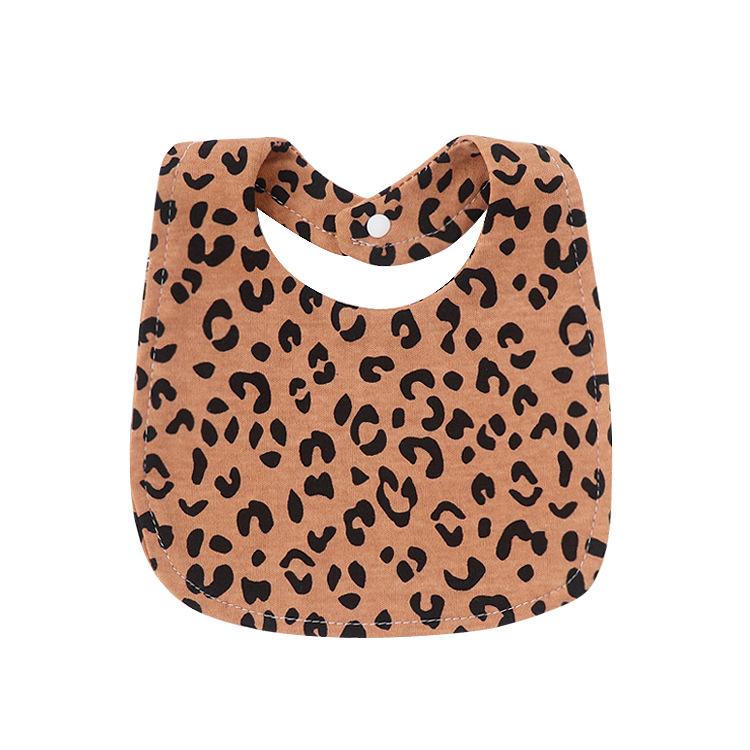 Newborn Baby Bibs Pure Cotton Double Layer Drool Bibs High Absorbency Burp Cloths For Infants Toddlers Soft Skin Friendly
