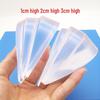 Unisex Silicone Heel Pads: Invisible U-Shaped Height Boost, Shock-Absorbing Gel Sports Insoles