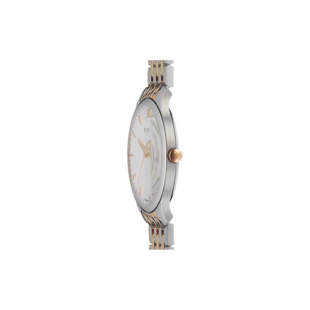 TISSOT Junya Collection Quartz Movement 30m Water Resistance Men's Watch 42mm White Dial Stainless Steel Case T063.610.22.037.01