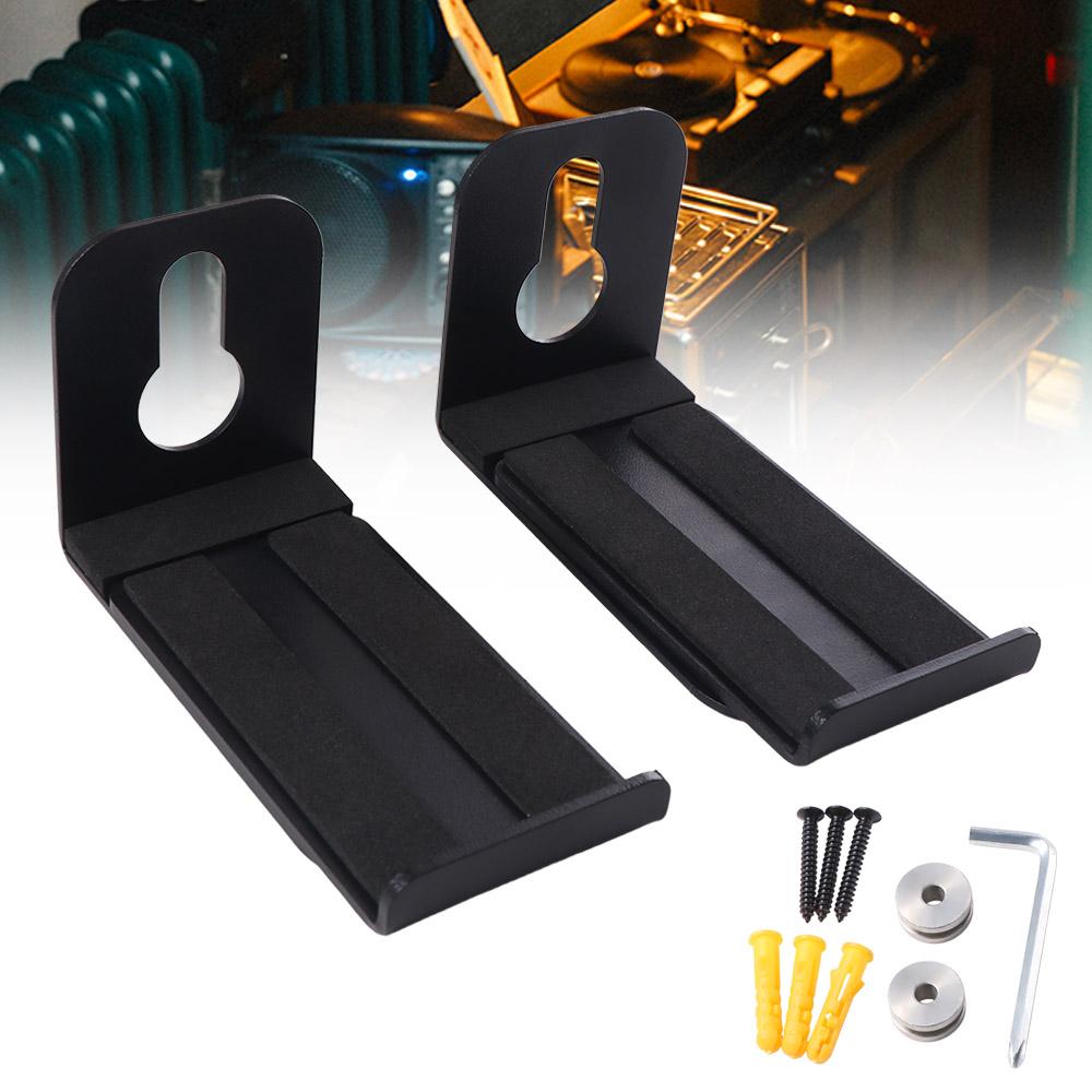 2pcs Space Efficient Speaker Wall Mount Heavy Duty Speaker Hangers Floating Rack  Home Theater