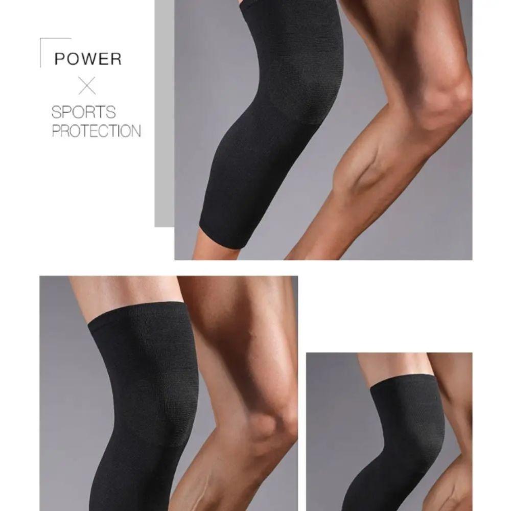 Breathable Elastic Knee Pads Nylon Material Sports Protector Warmth Knee Sleeve  Gym