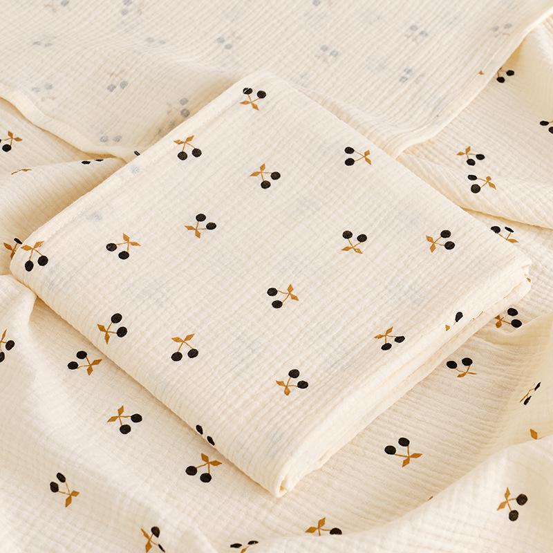 Baby Cotton Swaddle Blanket Muslin Bath Towel Gauze Toddler Baby Sleep Blanket Newborn Room Swaddling Blacnket