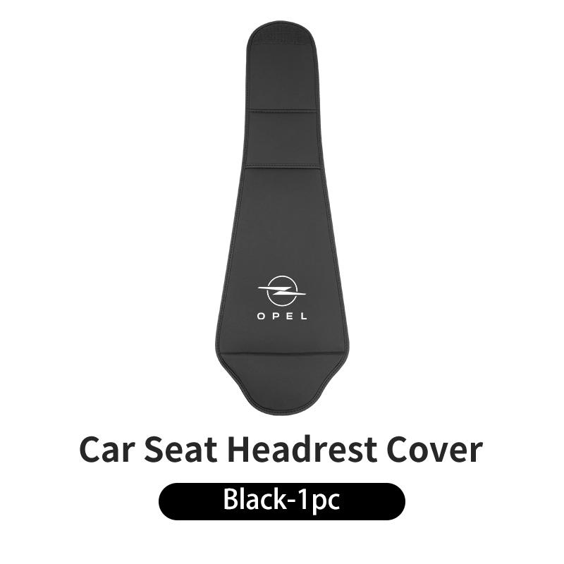 AAAYQ1 Car Seat Headrest Cover Leather Neck Pillow Protector Accessories For Opel Astra Insignia Corsa Zafira Meriva Mokka Vivaro Vect
