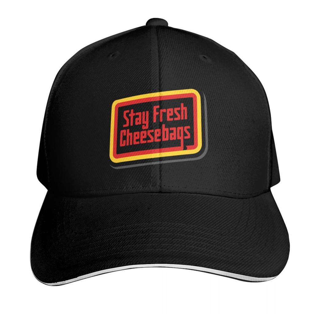Stay Fresh Cheese Bags Baseball Cap Snapback Cap Sailor Cap for Unisex Tea Hat Brand Unisex Womens Golf Clothing Unisexs