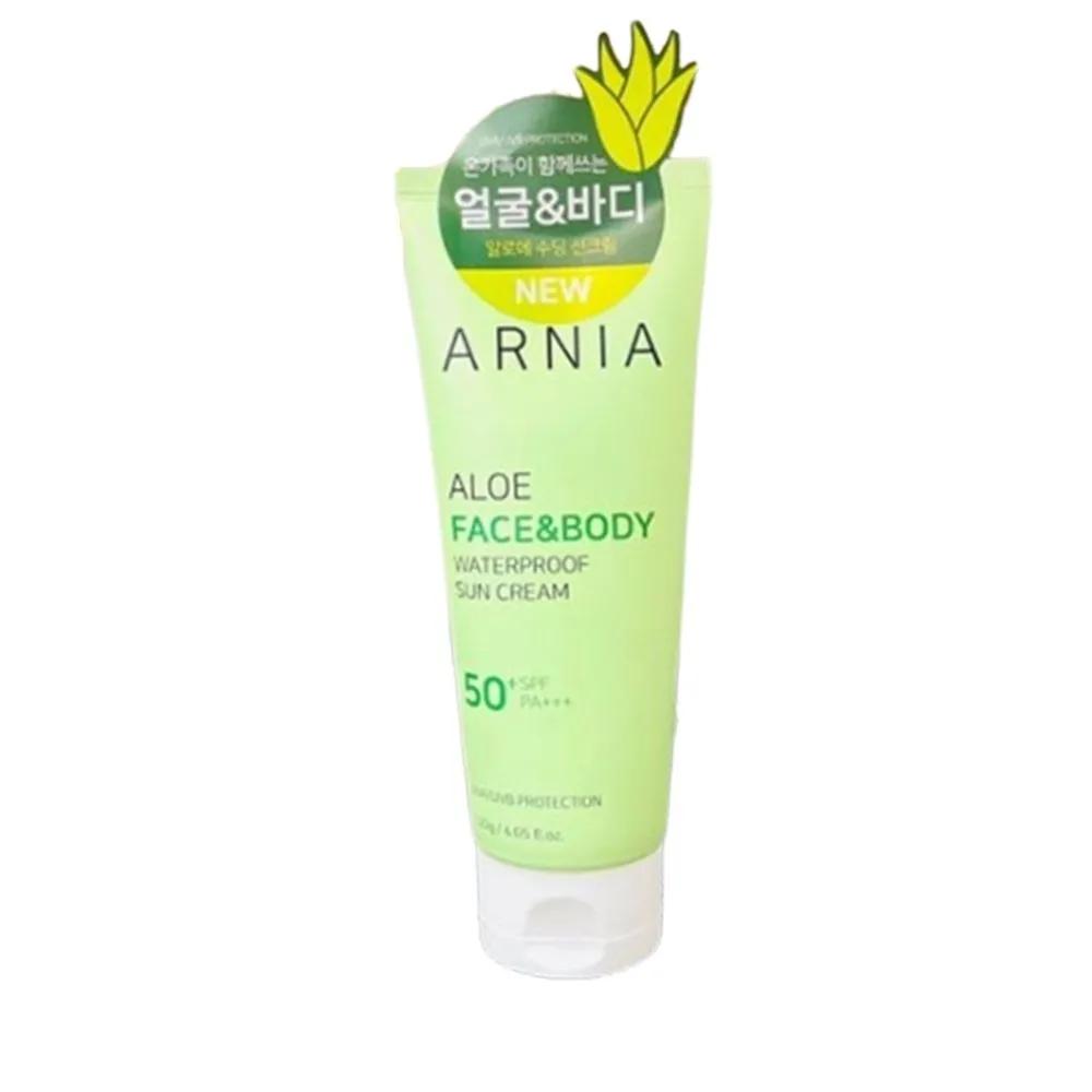 

Body Sunscreen, UVA & UVB Simultaneous Blocking, Non-Greet, Non-Sticky, Lutein-Proof Aloe Face Sunscreen, Sunscreen 120g