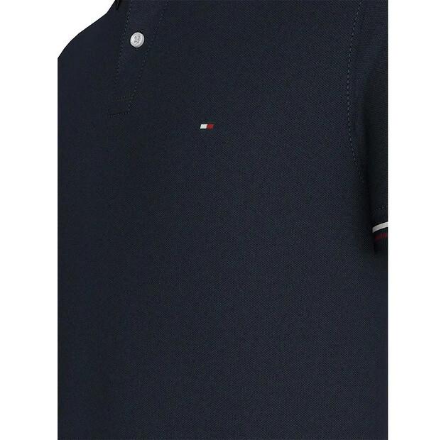 Tommy Hilfiger Tipped Slim Fit Short Sleeve Polo