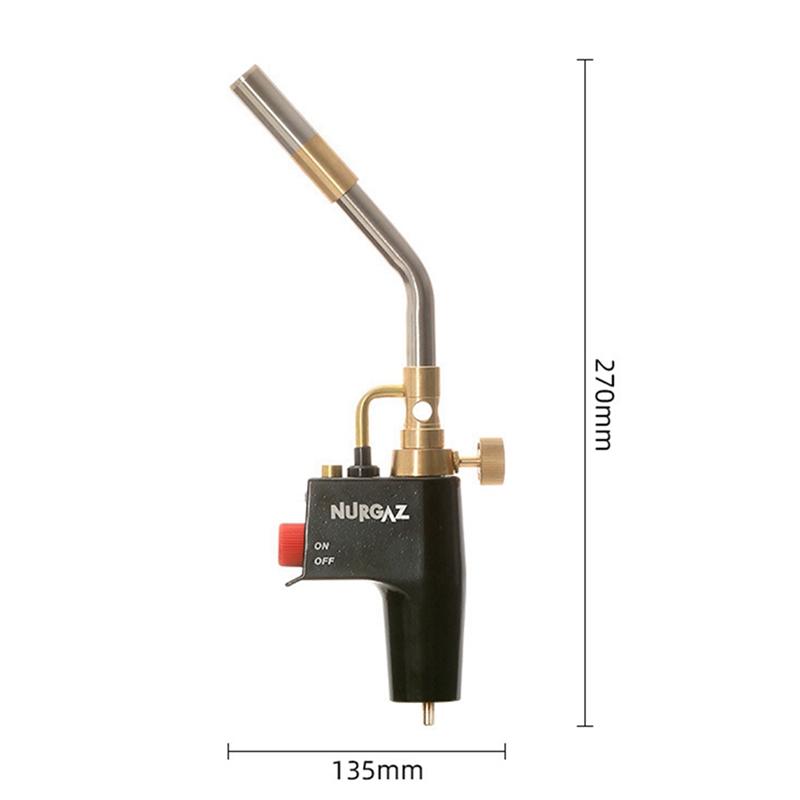 2025 Trend NURGAZ High Intensity Flame Welding Tools, Propane Gas Welding Kit For Light Welding, Soldering, Brazing, Heating