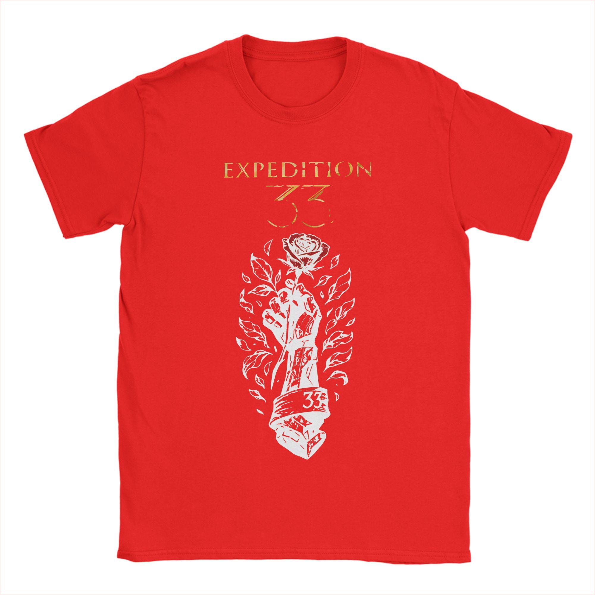 

Clair Obscur Expedition 33 New Arrival T Shirts Unisex Women Cotton Tee Shirt Clothing S