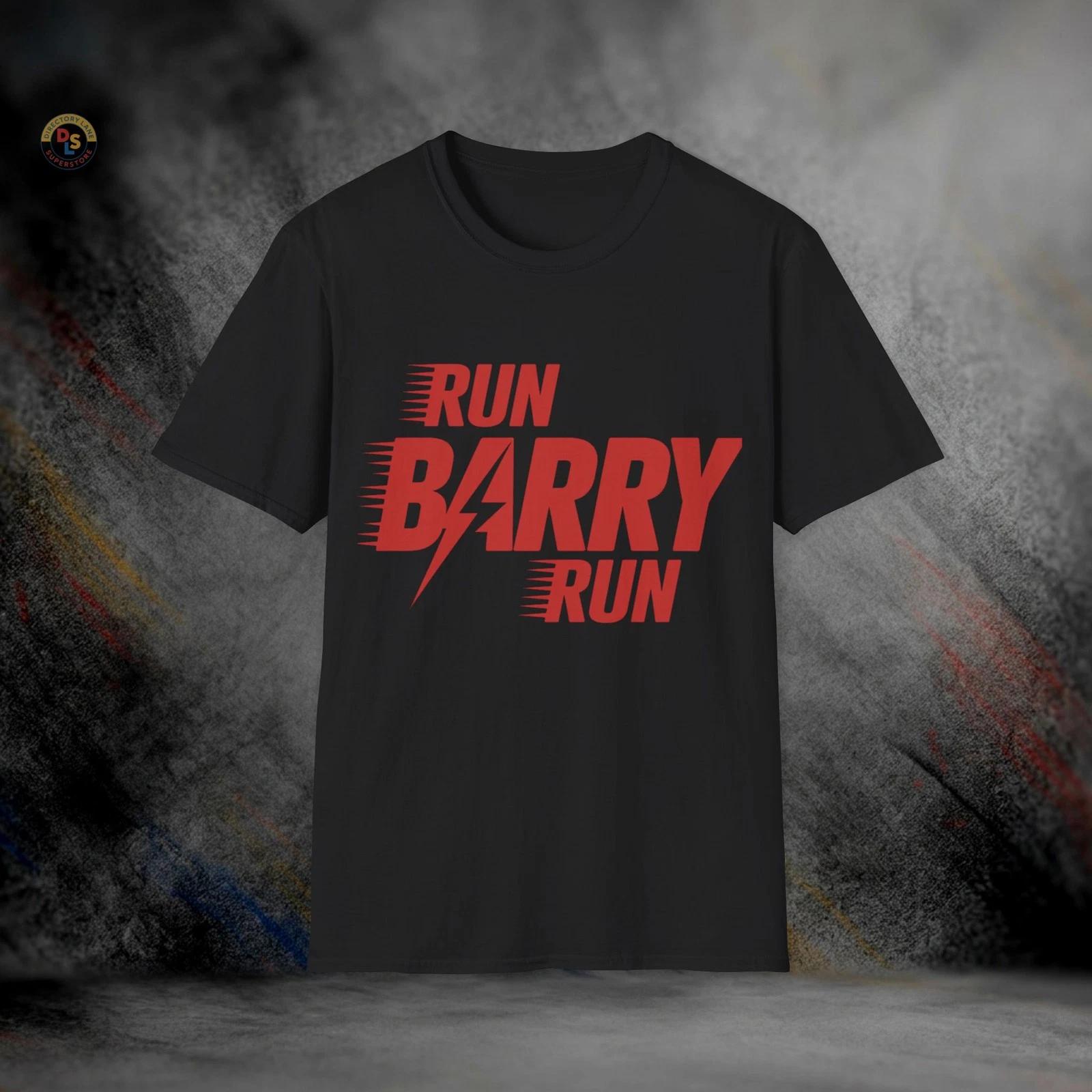 Run Barry Run Flash T-Shirt | Softstyle Tee XXXL