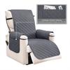 Reversible Recliner Sofa Covers Waterproof Armchair Slipcovers with Pockets Furniture Protector with Elastic Straps for Pets