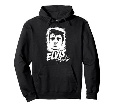 Elvis Presley Official Kiss Face Hoodie