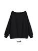 Women's Oversized One-Shoulder American Street Style Hoodie for Spring/Autumn