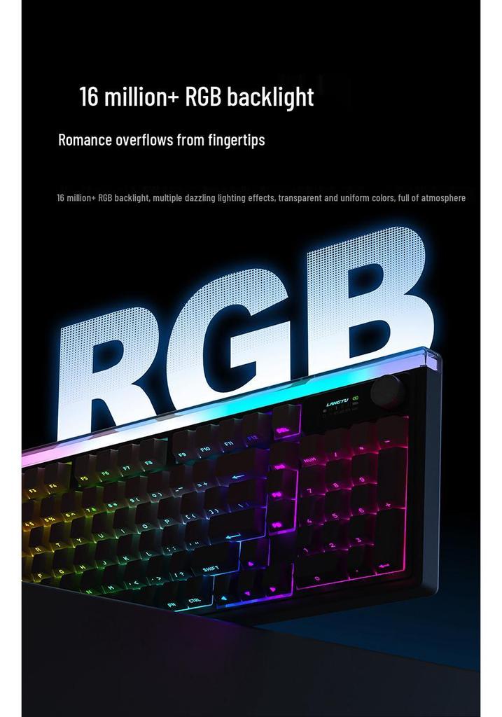 Langtu L99 Silent Wired Gaming & Office Keyboard with Mechanical Feel and Three Modes