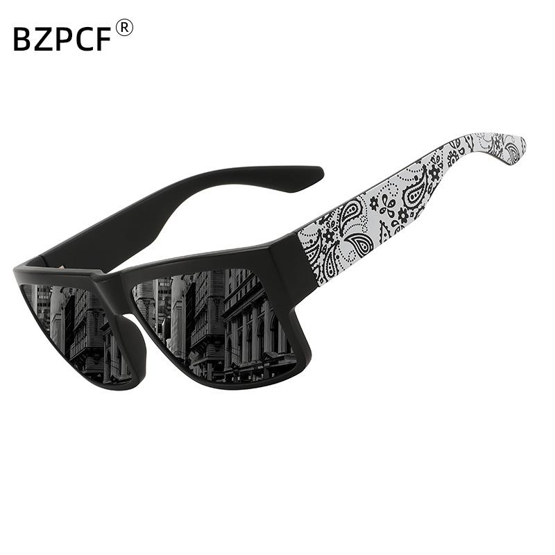 

New polarized sunglasses sports colorful sunglasses men s and women s outdoor cycling fishing square glasses ultra-light glasses