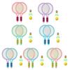 Children Tennis Badminton Toy Children Tennis Racquet with Balls for Family Game