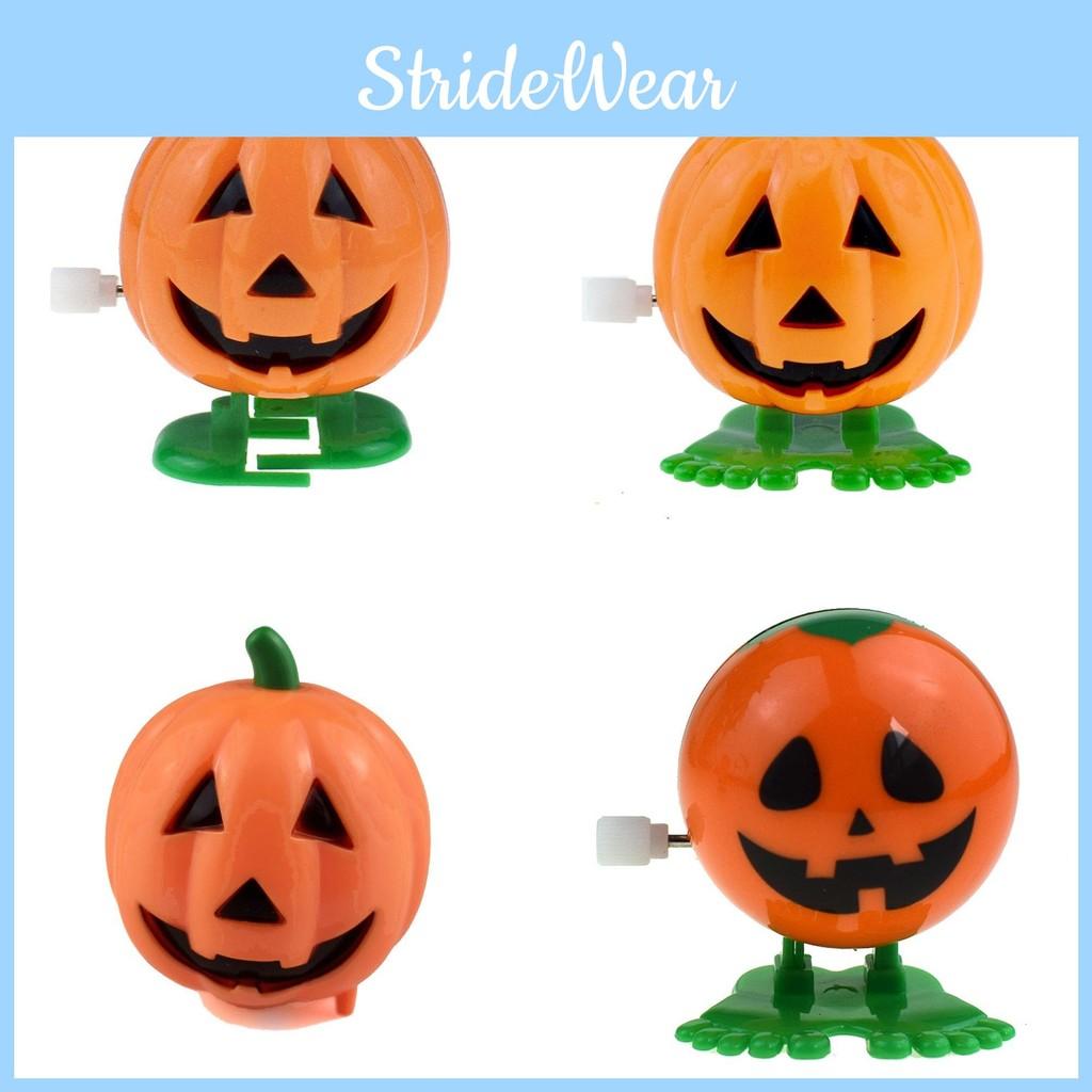 Pumpkin Exciting Windup Toy For Halloween Enhance Emotional And Intellectual Plastic Development