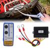 Universal Winch Wireless Remote Control Switch Kit With Receiver 12V 24V For Truck Jeep ATV SUV Blue