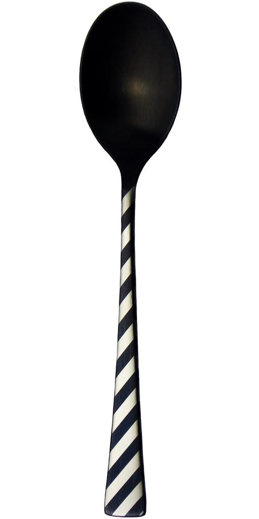 Nagao Black Teaspoon 13cm Stainless Steel Black Oxide Laser Processed Made In Japan 18-8