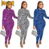 Women's Fashion Casual Long Sleeve O-Neck Pants Suits