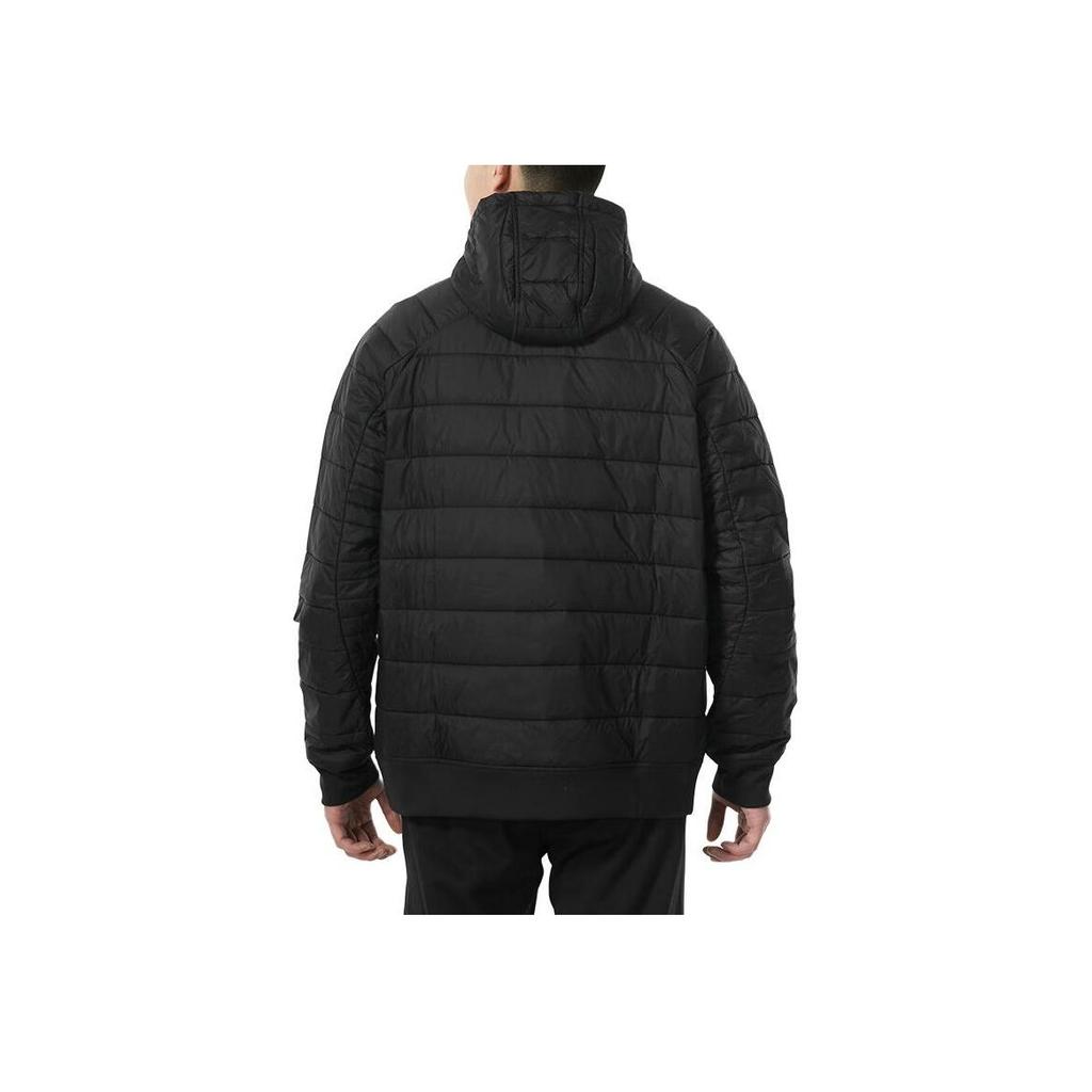 Under Armour Essential Loose Warm Hooded Jacket Men Black 1368675-001