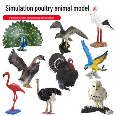 "Vollplastik-Vogelmodelle": Schwan, Pfau, Pinguin, Huhn, Gans, Ente Bauernhoftiere"