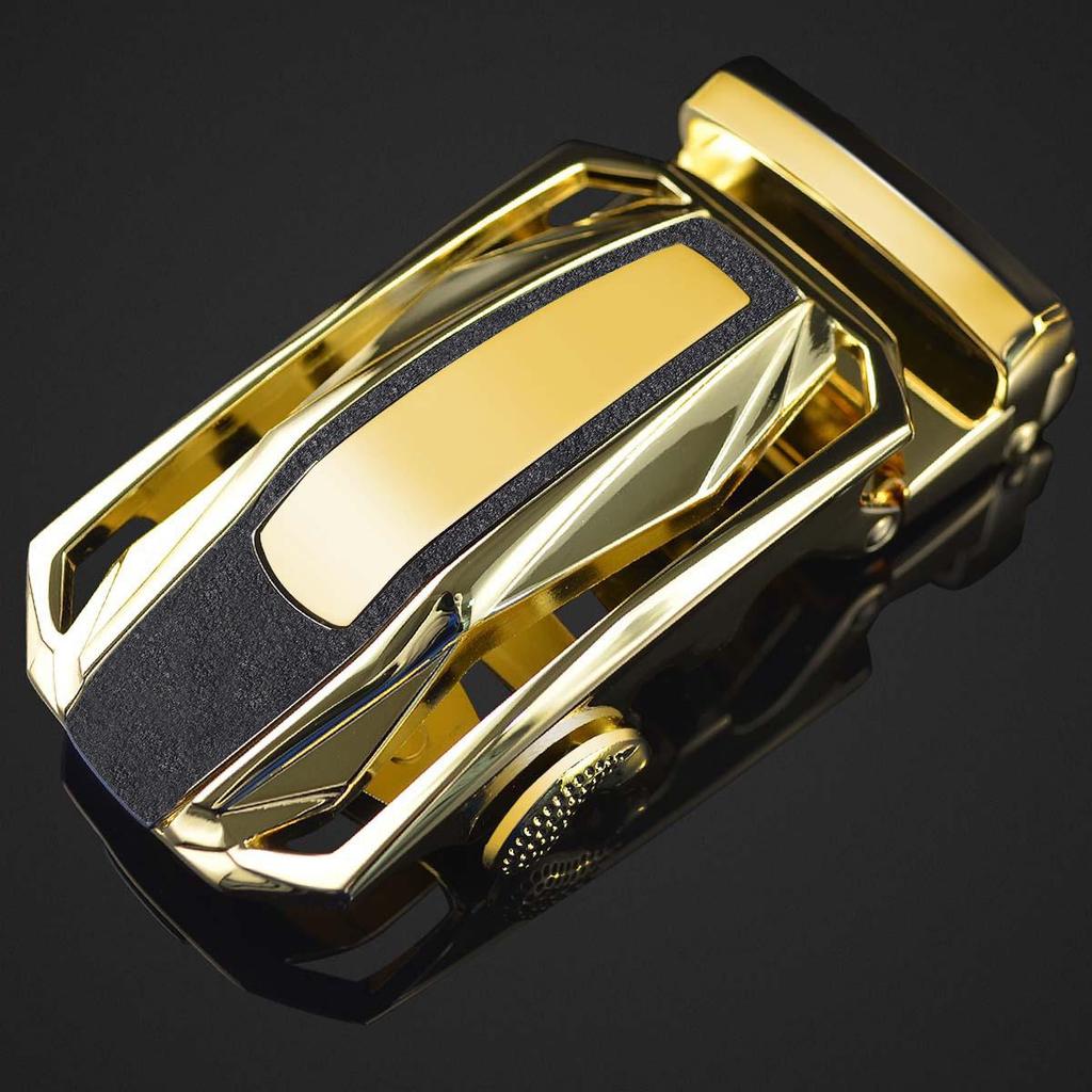 Men's Automatic Buckle Leather Belt