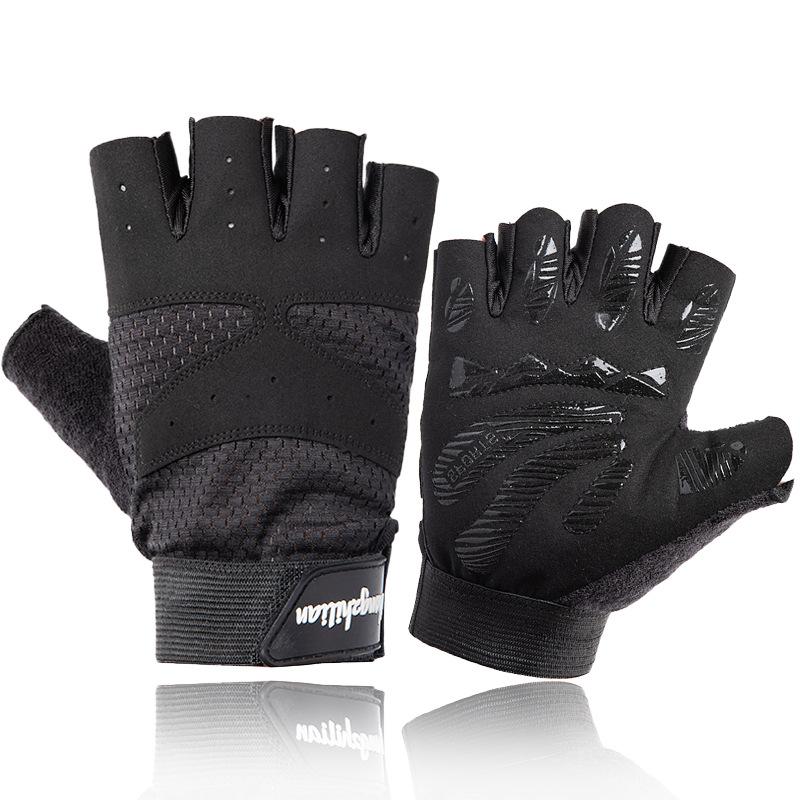 

Half finger cycling gloves men s summer thin breathable outdoor wear-resistant leakage finger driving women s sunscreen sports cycling gloves XL чёрный