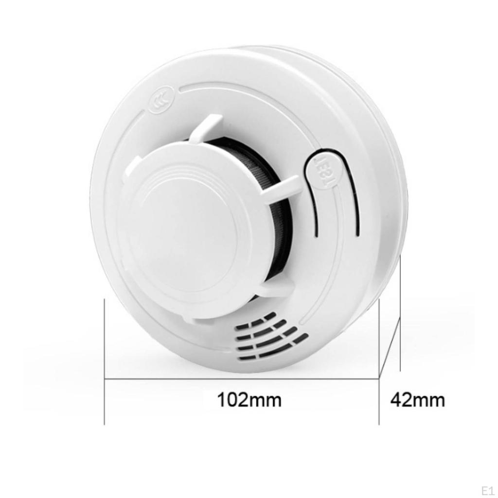 Photoelektrische Brandmeldeeinheit Einfache Installation Standalone-Alarm Hohe Empfindlichkeit Batterie