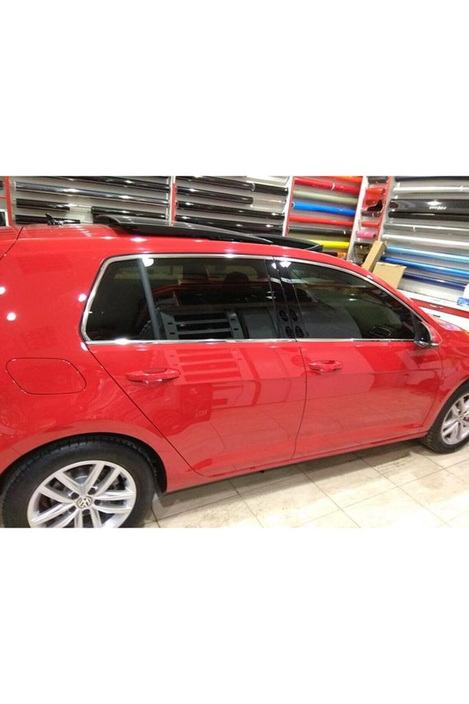 For Volkswagen Vw Golf 7 7,5 Window Frame Side Trim Chrome Full Set