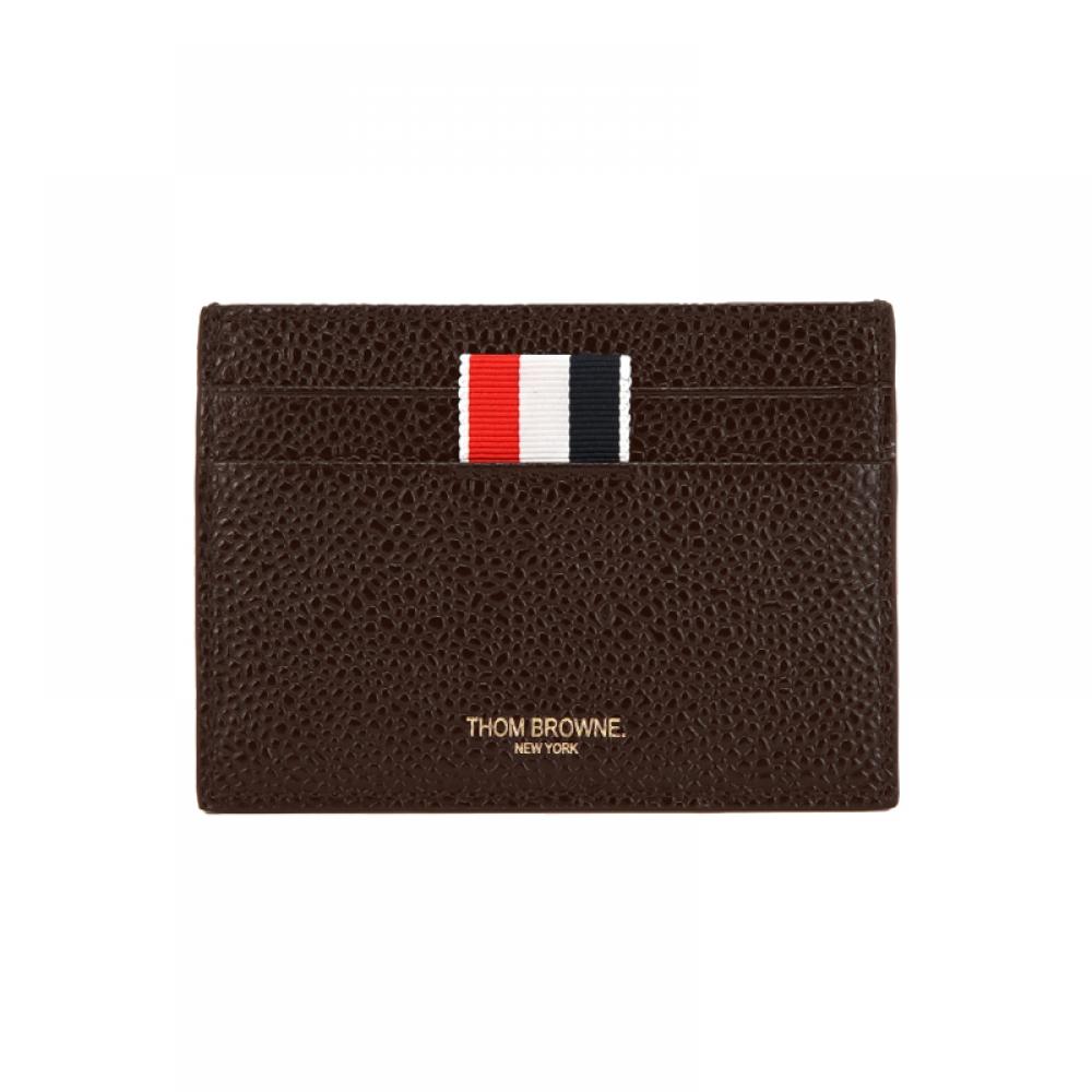 Tom Brown Faw035a 00198 205 Pebble Grain Three Line Tab Card Holder
