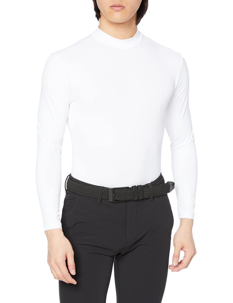 Descente Golf Recycled WH00 Size Men's Underwear, Sweat-Wicking, Quick-Drying, UVCUT, UPF50+, Stretch, Eco-Friendly, Materials, Golf, DGMVJM00, White,