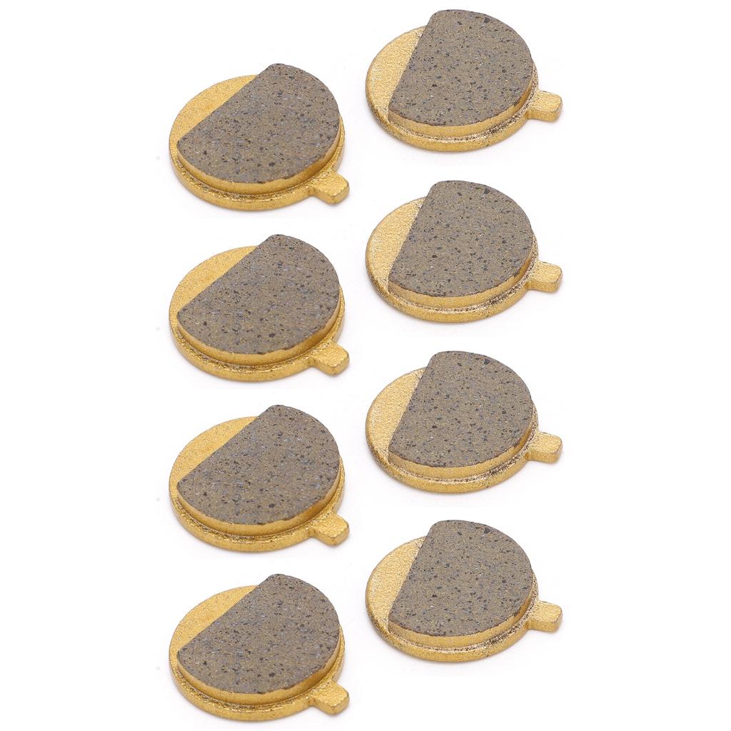 4 Pair Electric Scooter Disc Brake Pad Copper Based Bike Round Brake Pad for Mountain  Brake Disc Pad Scooter Brake Pad