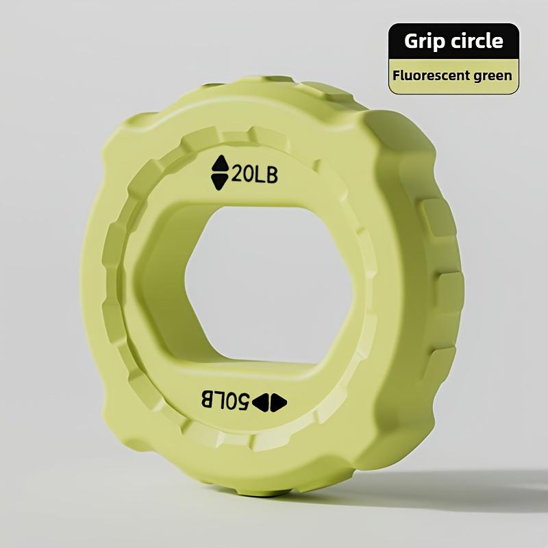 Fitness Finger Ring Workout Device Silicone Hand Gripper Muscle Strengthener Ring Wrist Finger Trainer Exercise Carpal Expander