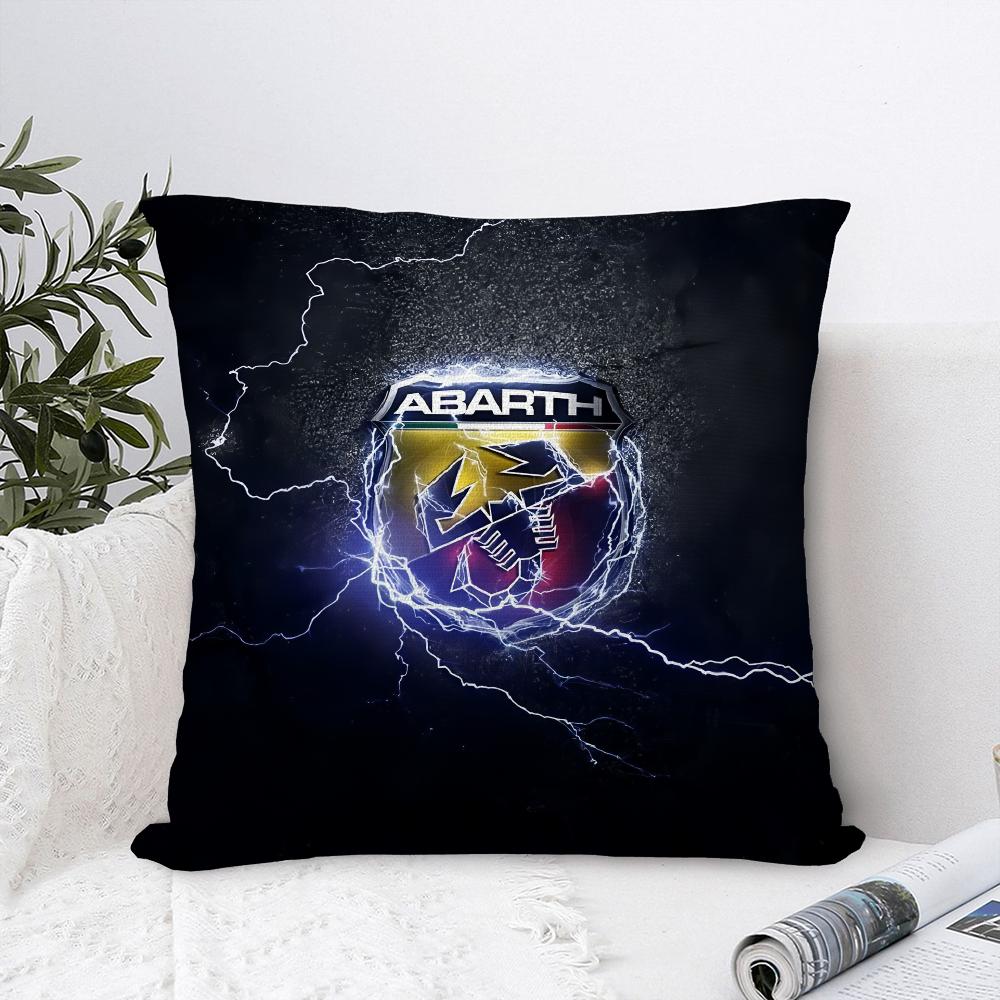 A-A-Abarth Cartoon Pillow Case Sofa Decorative Home Double-Sided Print Plush Square Throw Pillow Covers Cushion Decor Cover
