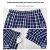 Petite Blue Plaid Loose Straight-Leg Pants - Zhao Lusi Style for Women, Spring/Autumn, 145cm