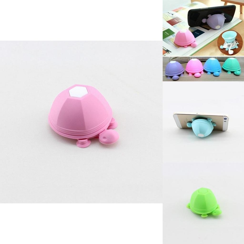 Niedlicher Schildkröten-Silikagel-Kabelhalter für Kopfhörer mit Premium-Qualität und zeitlosem Design