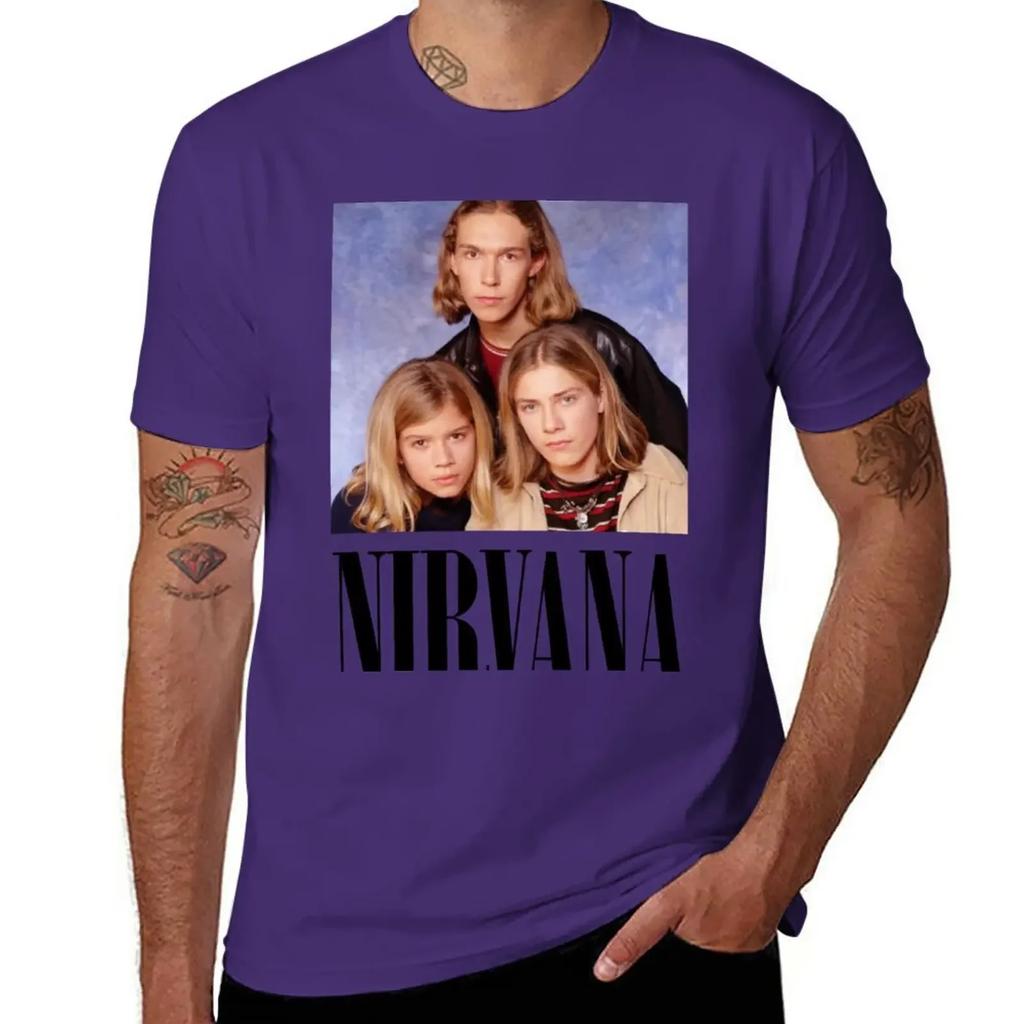 Mmm Grunge Hanson Vs Grunge Ernsthaftes T-Shirt Grafische T-Shirts Vintage Lustige T-Shirts Für Unisex Kurzarm Rundhalsausschnitt Neue Ankunft