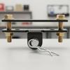 Trailer Connector with Bracket Impact-Resistant Towing Hookup