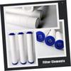 Filter Element 8pcs Shower Head Filters Pp Cotton Improve Water Clarity Easy Install