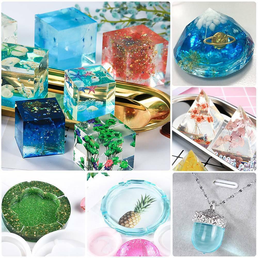 94PCS Resin Casting Silicone DIY Resin Pendant Making Technology For Jewelry