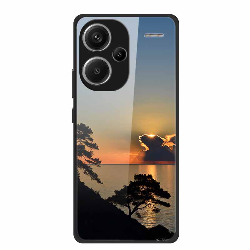 For Redmi Note 13 Pro Plus 5G Case Tempered Glass Hard Back Covers for Redmi Note 13 Pro 5G  Note 13 Pro+  13 Luxury Cover Coque