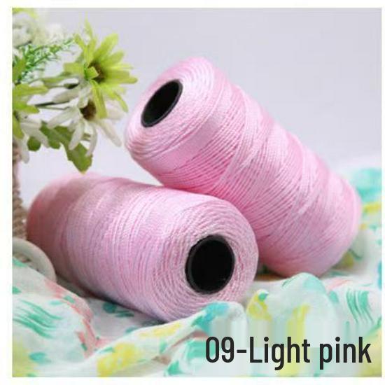 Ice Silk Three-Strand Yarn for Crochet Bags, Hats, Seat Cushions, Bottle Sleeves, and Slippers