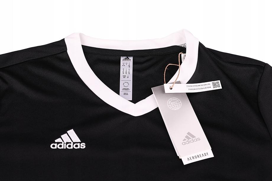 Y7254 ADIDAS ENTRADA 22 JSY WOMEN'S T-SHIRT BLACK H57572 r XS