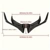 Beak Wing Fin - Motorcycle Front Air Lip Cap with Aerodynamic Design, Durable ABS Construction & Airflow Technology for Enhanced Stability, Handling &