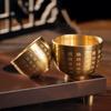 1Pcs Small Mini Pure Brass Cornucopia Wealth Attracting Baifu Jar Cup  Home Decoration Accessories