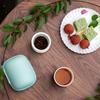 245ml Ceramic Filter Tea Cup with Lid and Storage Bag for Tea Separation