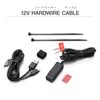 SP Connect Daytona Motorcycle USB Power with and Hardwired 24588 Supply, 12V, 150cm, USB-A USB-C Cables, Cable,
