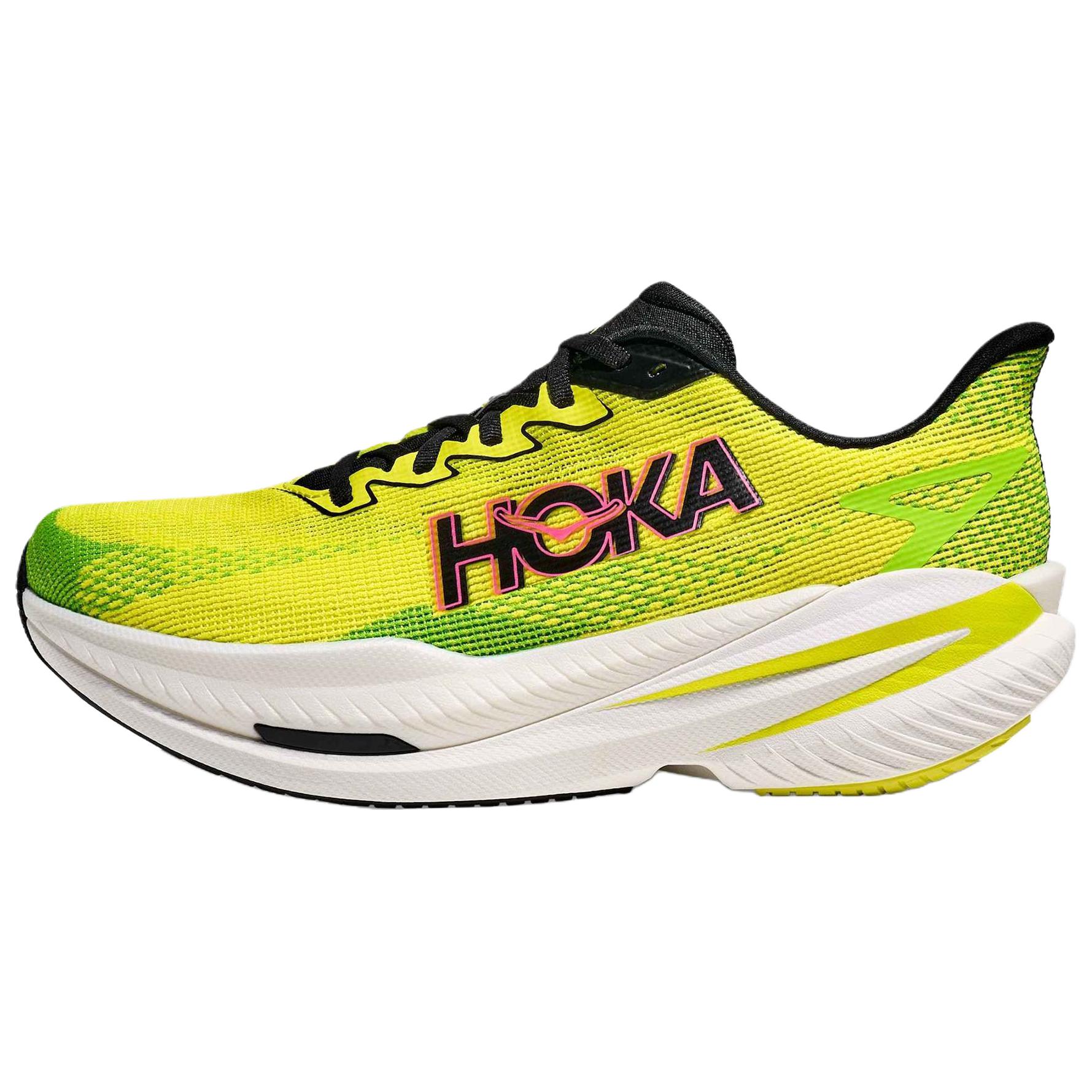 HOKA ONE ONE Mach X Беговые кроссовки Мужские Желтые 1168720-NNHK 43