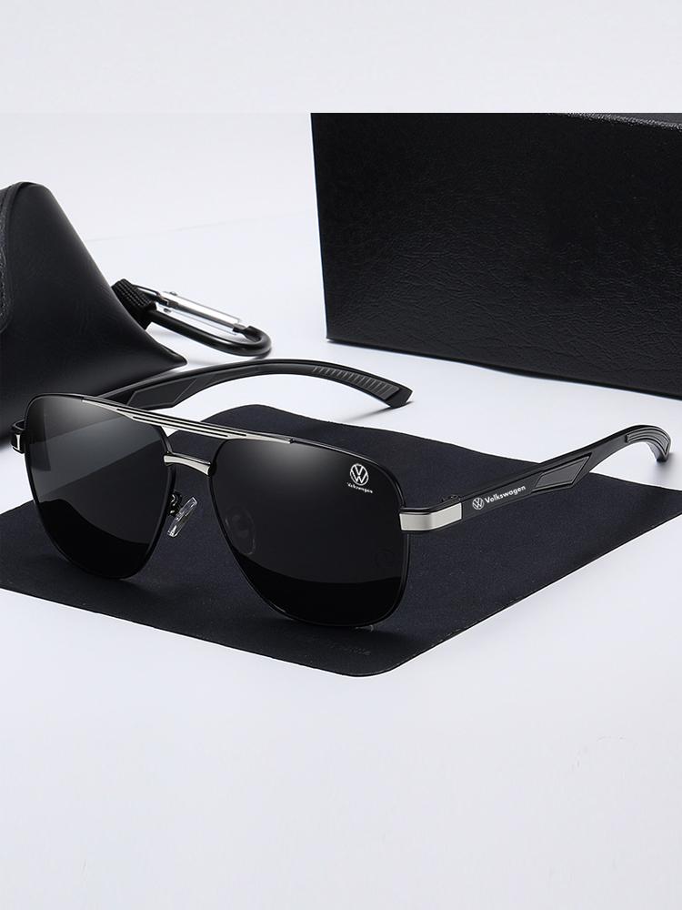 För VOLKSWAGEN VW Volkswagen R GTI Golf Tiguan Touareg Arteon Passat Touran Polo Magotan Bil Högklassiga Fritidssolglasögon Herr Dam